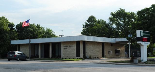 Front of Kansas State Bank