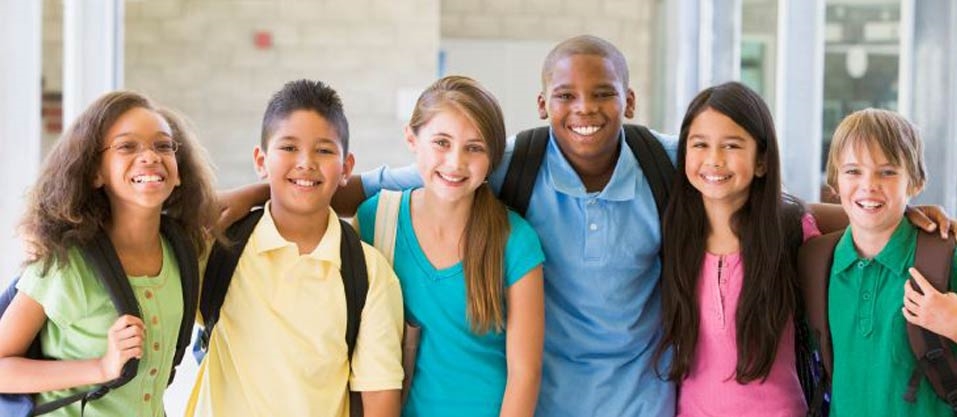 Children smiling